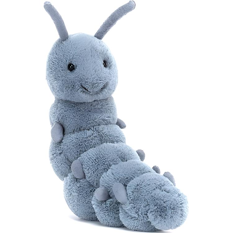

JELLYCAT Reggy Caterpillar Dolls Plush Doll 14cm Height In Sitting Posture