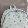 Star Print Women's Backpack Large Capacity Student Schoolbag