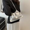 This year's popular fashion Korean version of pleated chain shoulder bag women's 2025 spring new versatile ins women's bag tide