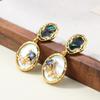 Women's Light Luxury Design Elegant Irregular Tassel Flower Earrings Fashionable And Versatile Niche Design Earrings