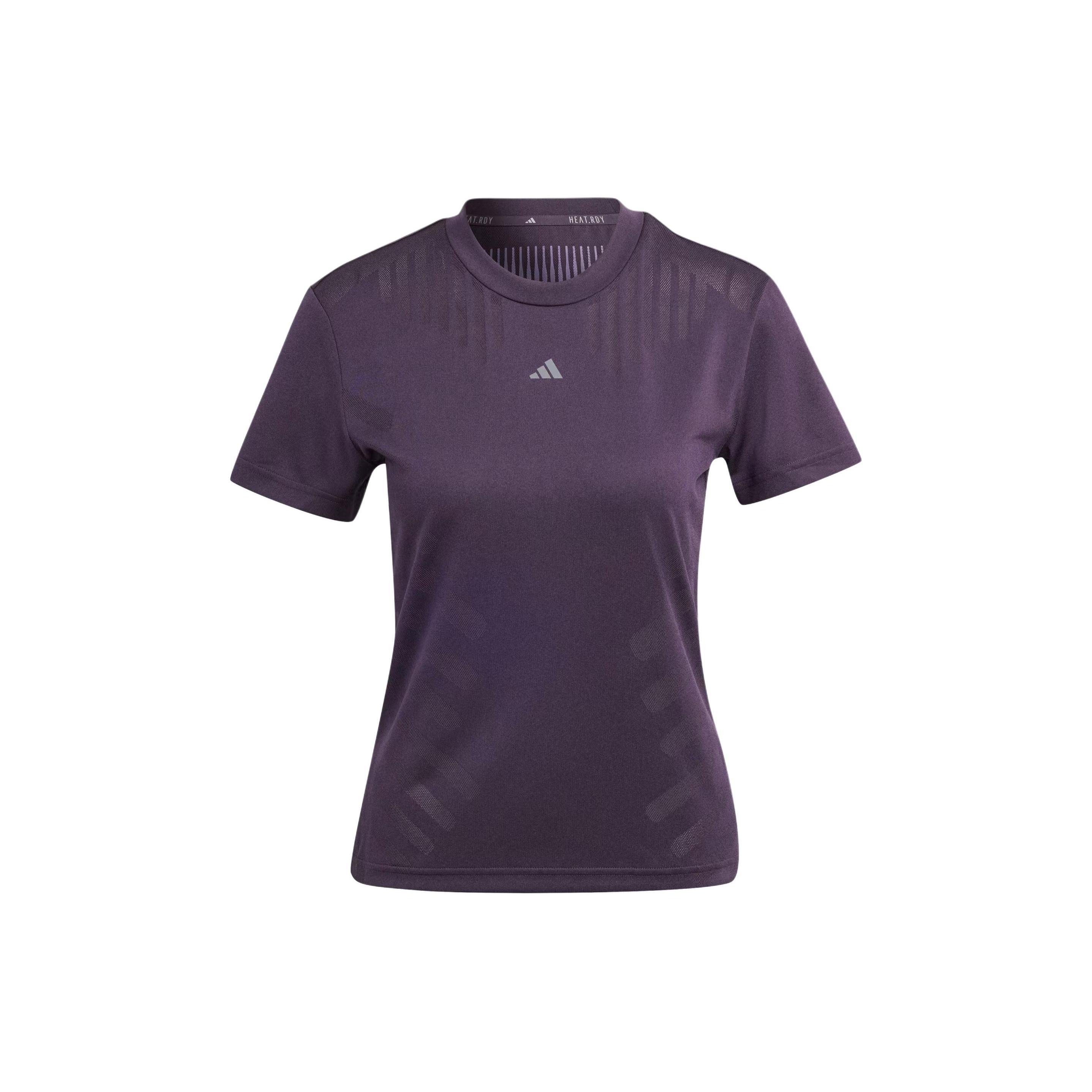 (WMNS) adidas HIIT Airchill Training T-Shirt Asia Sizing Purple Women s IP9658 XS