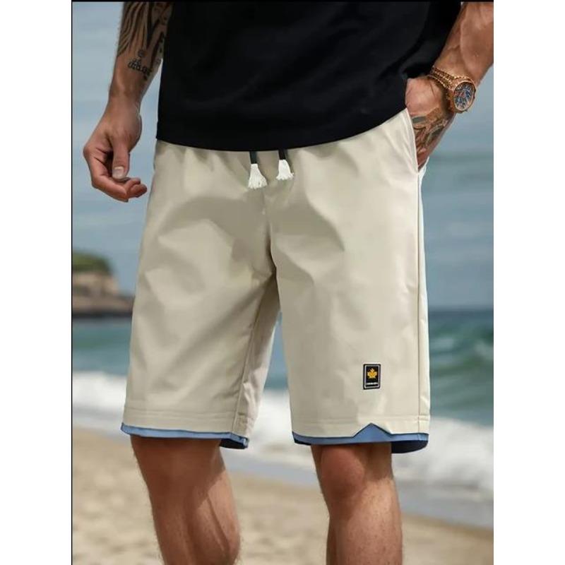 All-match Casual Beach Pants Men's Shorts Summer Five-point Straight Loose Plus Size Pants