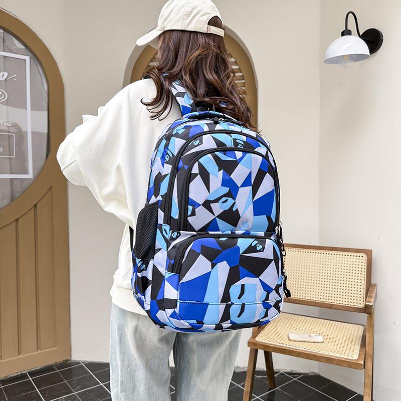 Multi-piece Casual Backpack Student Backpack Thermal Insulation Lunch Bag Large Capacity