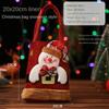 1-30PCS Christmas Decorations Santa Claus Snowman Deer Gift Bag Children's Gift Bag Candy Bag Christmas Handbag