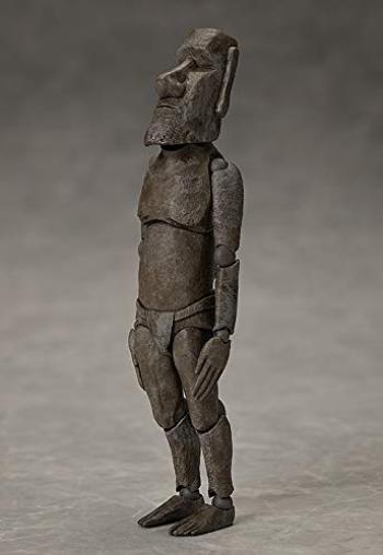 Figma Table Museum Annex Moai Statue Plastic Painted Movable Figure Resale F51118 Non-Scale