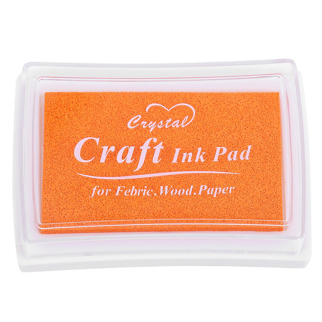 Colorful Stamp Partner Ink Pad for Mini Stamp Wood Paper Craft Kit Useful Kit for Paper Crafts Card Letter Decoration