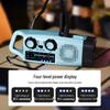SupFire Multi-functional Emergency Hand-Crank Flashlight with Radio & Solar Power
