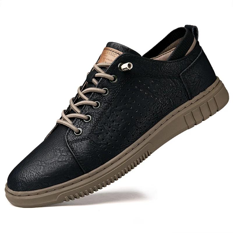 New Italy Mens Casual Shoes Comfy Lightweight Walking Sport Shoes Men Sneakers Outdoor Tennis Business Designer Shoes Dress Shoe