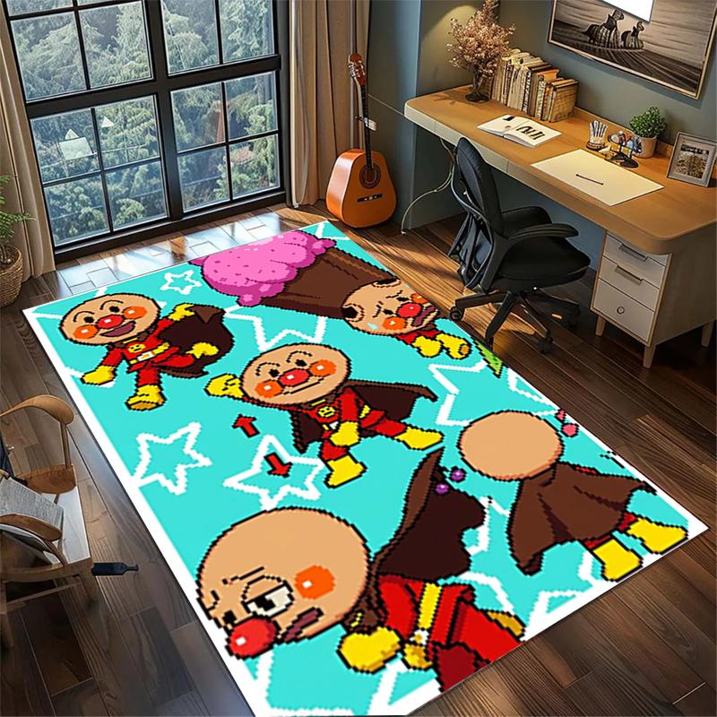 

Bread Superman Large Floor Mat Non Slip Washable Area Rug Carpet Bedroom Gamer Room Decor 60x90cm