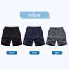 Boys' Summer Ice Silk Stretch Shorts for Middle & Big Kids - Fashionable and Sporty Pants