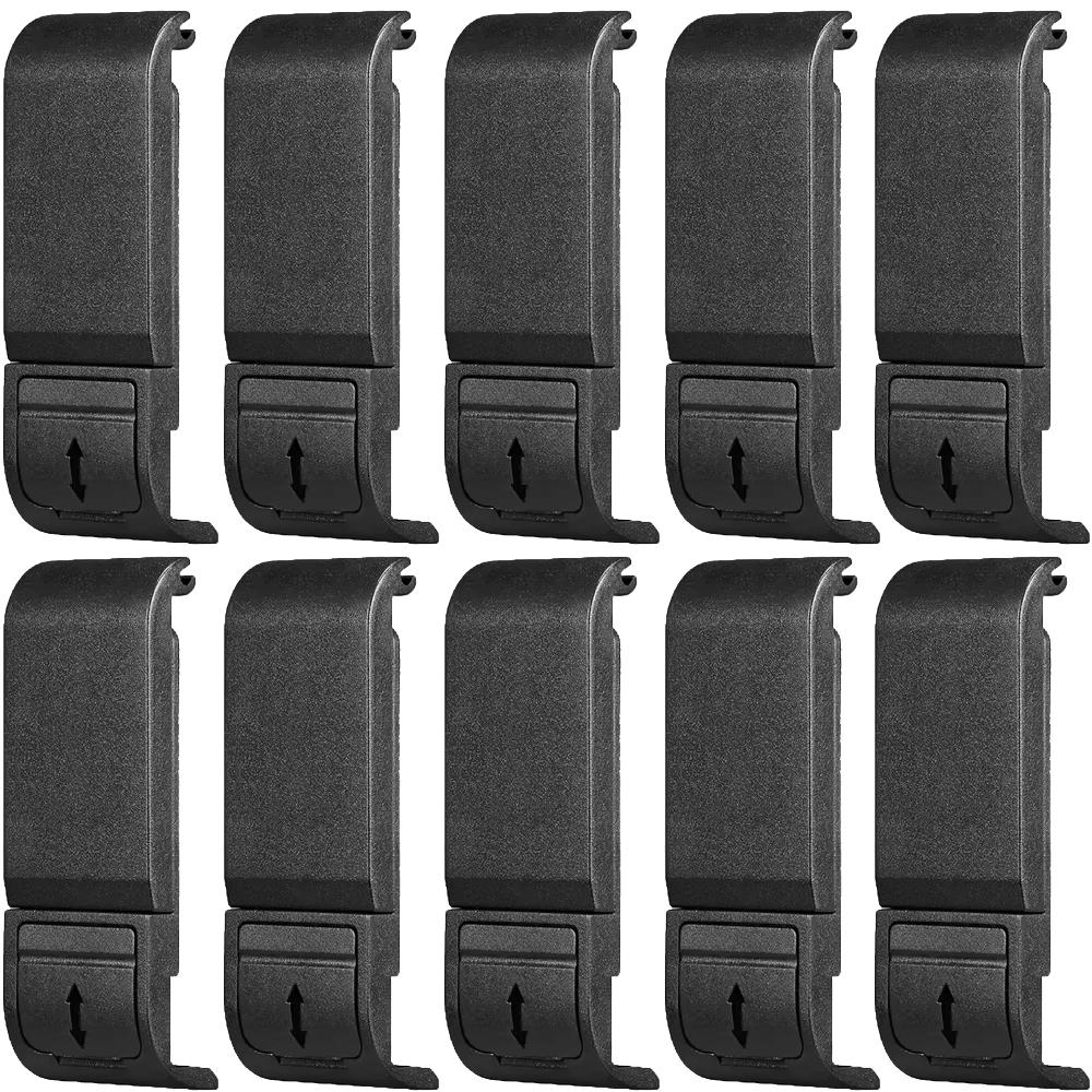 Replacement Battery Door Cover for GoPro Hero 13 12 11 10 9 ABS Battery Case Lid with USB-C Charging Port Opening 1/3/5/10 Packs