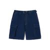 ZION WRIGHT Casual Shorts Unisex Navy Blue VN0008KYLKZ