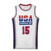 Chicago Print Basketball Jersey Sleeveless Breathable Retro Striped Sports Shirt Basketball Uniform