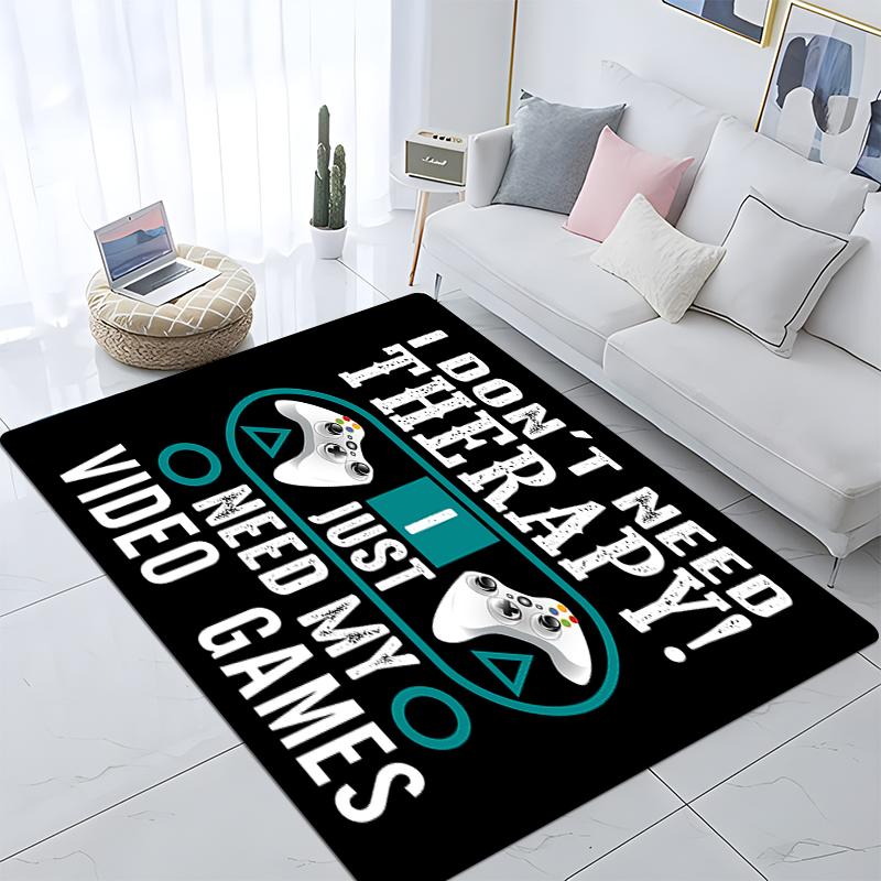 Game Handle Carpet Yoga Living Room Crawling Mat Doormat  Living Room Area Rug Games Area Washroom Floor Mat Cute Rug Doormat