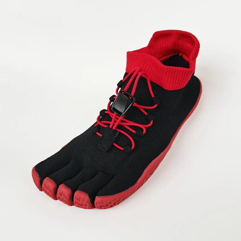 Unisex Split Toe Shoes Men FiveFingers Casual Sneakers Climbing Drainage Shoes Mesh Women Canyoning Quick Drying Water Shoes
