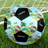 Custom Name The Smurfs Theme Size 5 Soccer Ball, Suitable for Both Indoor and Outdoor Matches, a Gift Suitable for Everyone.