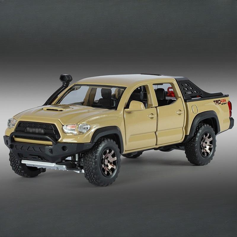 1:32 Alloy Pickup Truck Model Simulation Off-Road Car Ornament Boy Toy Cross-Border Procurement