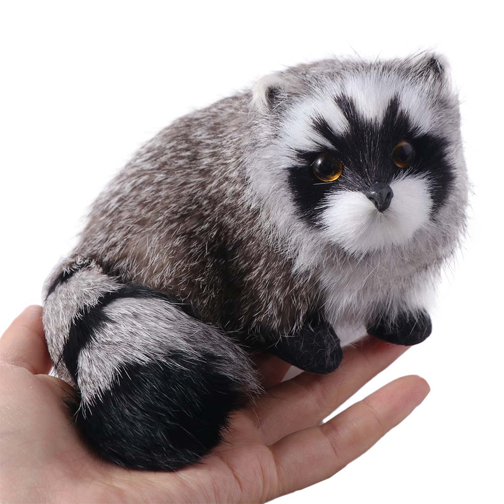 Realistic Raccoon Figure Animal Model Simulation 3D Raccoon Simulation Raccoon Model  Photo Props