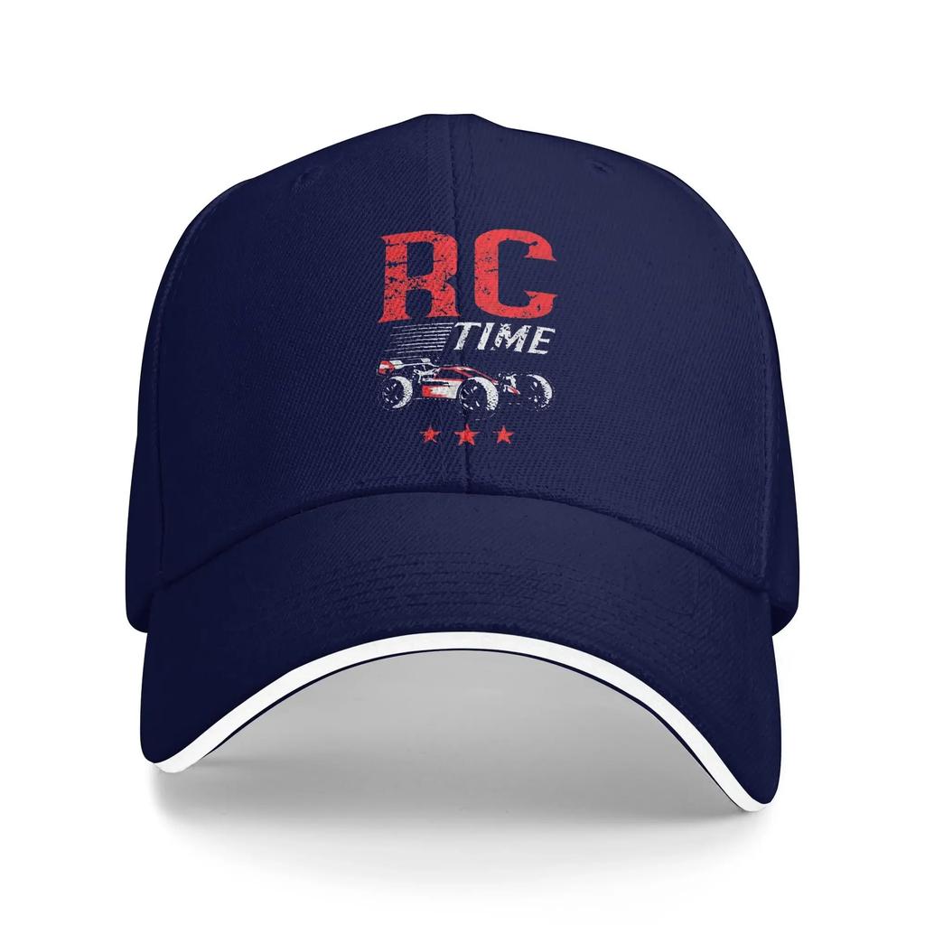 RC Cars Sun Baseball Cap Racing RC Time Radio Controlled Spring Street Style Trucker Hat For Unisex Men Hiking Fishing Caps