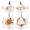 1pc Cute Cartoon Hand Towel Kitchen Wall Hanging Towel Thickened Absorbent Velvet Soft Clean Towel Bathroom Towel