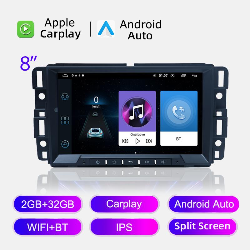 8 Inch Android Car Radio for Chevrolet Silverado GMC Sierra Impala Traverse Avalanche Express Yukon Acadia Savana GPS Multimedia