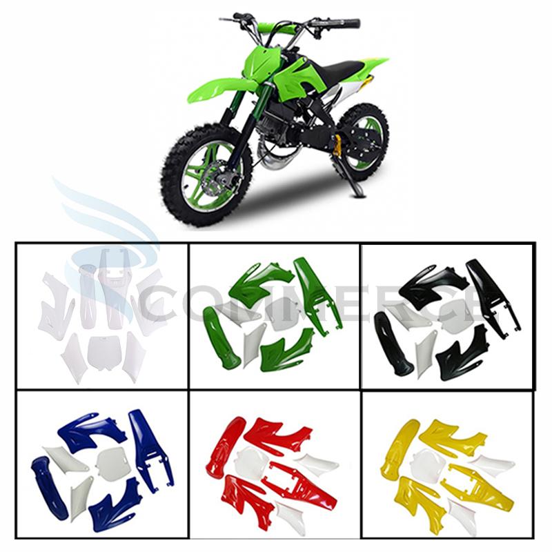 1 Set High Strength Plastic Fender Fairing Body Kits For Chinese 2 Stroke 47cc 49cc Apollo Orion Mini Dirt Bike Accessories