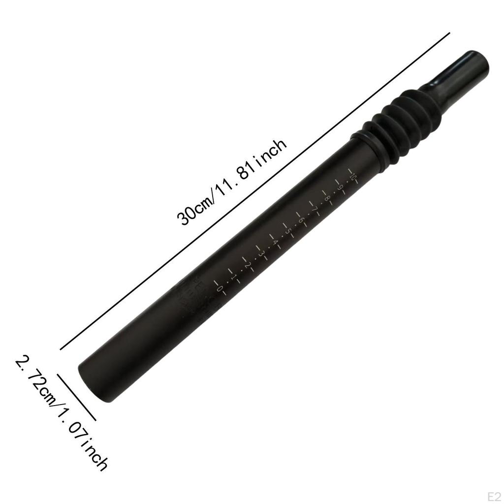 Sykkelsetepinne med demping 27,2x300mm Justerbar Lett Aluminiumslegering Tilbehør Sykkeldeler