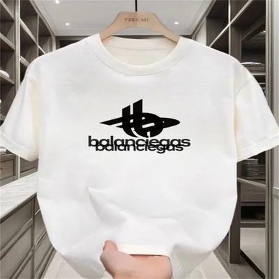 2025 New High Quality T Shirt Casual Short Sleeve T Shirts Women Fashion Clothing Summer Sport Tops