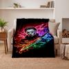 Michael Myers Soft Warm Flannel Blankets Comfortable Blanket for Home Decoration Gifting