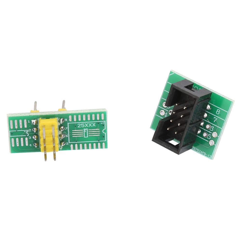 Mit 2 Adapterplatine Flash-Chip IC-Testclip-Adapter SOIC 8 / SOP8 Clip SOIC / SOP-Pin SOIC8 SOP8 Flash-Chip IC-Testclip