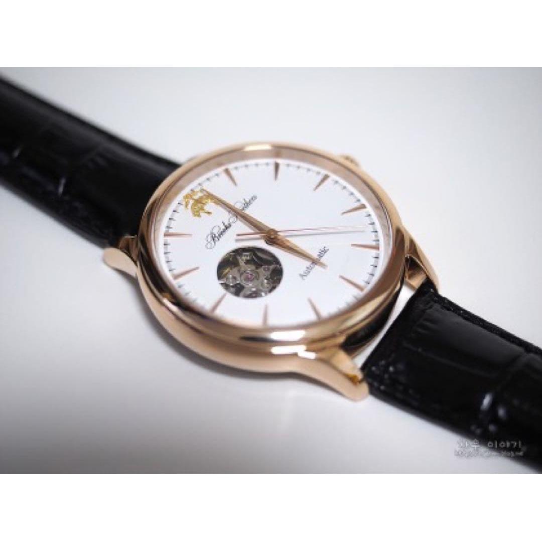 Used [Final discount] Brooks Brothers Automatic Pink Gold [Working condition: Good]