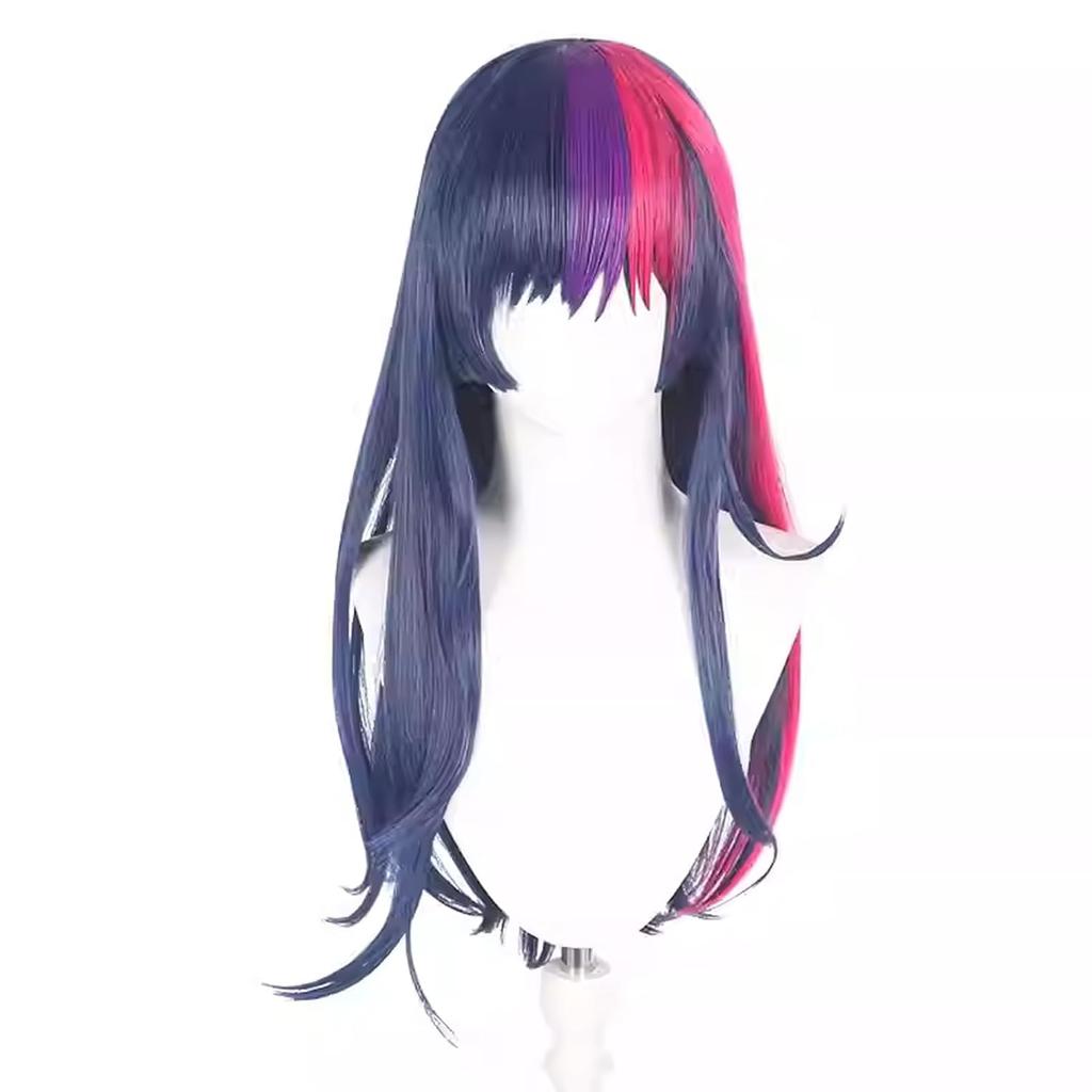 Rarity Cosplay Wig Rarity Wig Long Dark Purple Curly Wigs Heat Resistant Synthetic Hair Halloween party