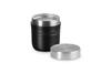 Le Creuset Stainless Steel Vacuum Insulated Soup Jar/Lunch Jar, 500ml, Matte Black, Easy to Clean, On the Go, Portable