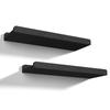 Set di 2 Mensole Moderne Fluttuanti da Parete Mensole per Libri per Cameretta in Legno Rustico Mensola Cornice per Foto per Soggiorno Cucina