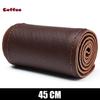 New Steering Wheel Cover Truck Handle Cover 42CM 45CM 47CM 50CM Braid Leather Car Steering Wheel Case for Truck Lorry Accessorie