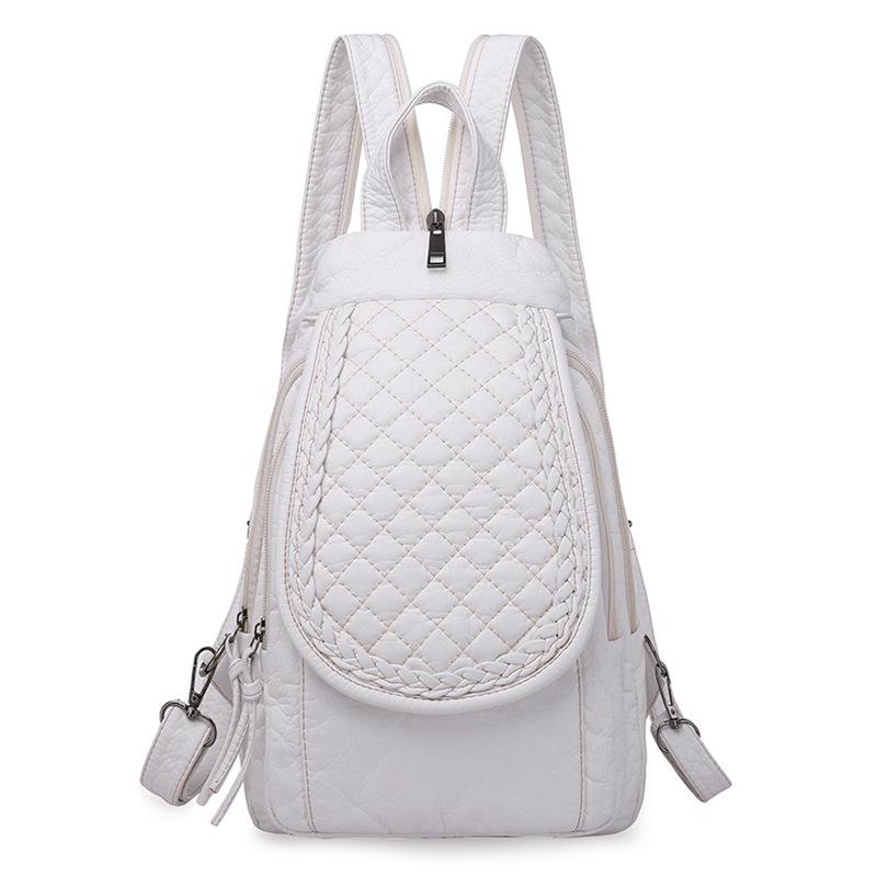Malý batoh Multifunkčná hrudná taška Taška cez rameno PU Mäkký batoh Módny dámsky batoh