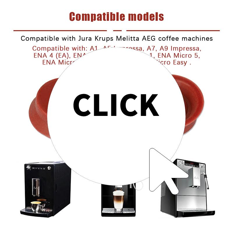 10Pcs Coffee Maker Sealing Gaskets Compatible With Jura Krups Melitta AEG Coffee Machines Accessories