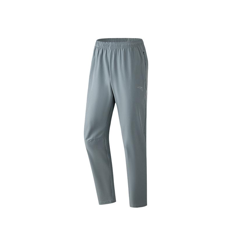 Anta Running Series Long Pants Summer Casual Pants Men bottoms Whale-Shark-Gray 952625505-1 XL