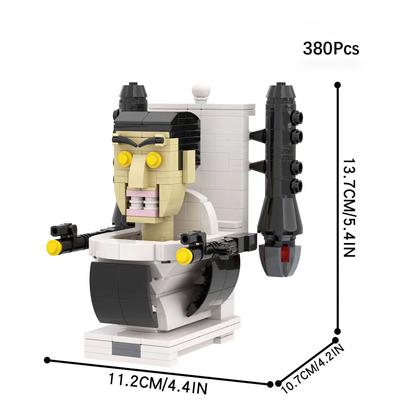 2023 3D Speakerman Children's Block Plastic Game Designer for Teens and Children Skibidi Toilet