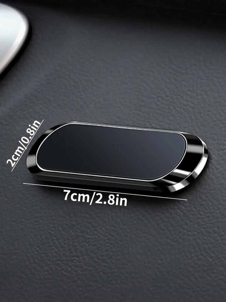 Simple Mini Strip Shape Magnetic Car Phone Holder Car Accessories 9*2.4MMStrong Magnetic Magnets Nano-markless Glue