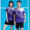 Men Women Badminton Set Quick Dry Breathable Sport Shirt Shorts Team Uniform Professional Competition Wear
