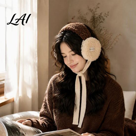 Cold Weather Outdoor Ear Covers Women Headband Earmuffs Winter Warm Plush Muffs Fleece Lightweight Muffs for Commuting Warmers Weather Cycling