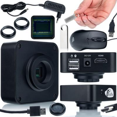 Rosfix Kamera Mikroskopowa Gemini PRO KMGP-USB-HDMI 16MP – Wysoka Jakość Obrazu | HDMI 1080P | Trwała Metalowa Obudowa