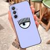 Ferragnies Eyes Phone Case For Samsung S26 S25 Edge S24 S23 S22 S21 S20 Ultra Plus Fe Galaxy Silicon Cover