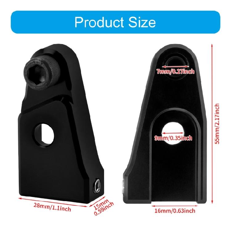 Motorcycle Shifters Rod Neutral Booster Aluminum Bracket for Multiple Model Motorcycle Neutral Assist Device