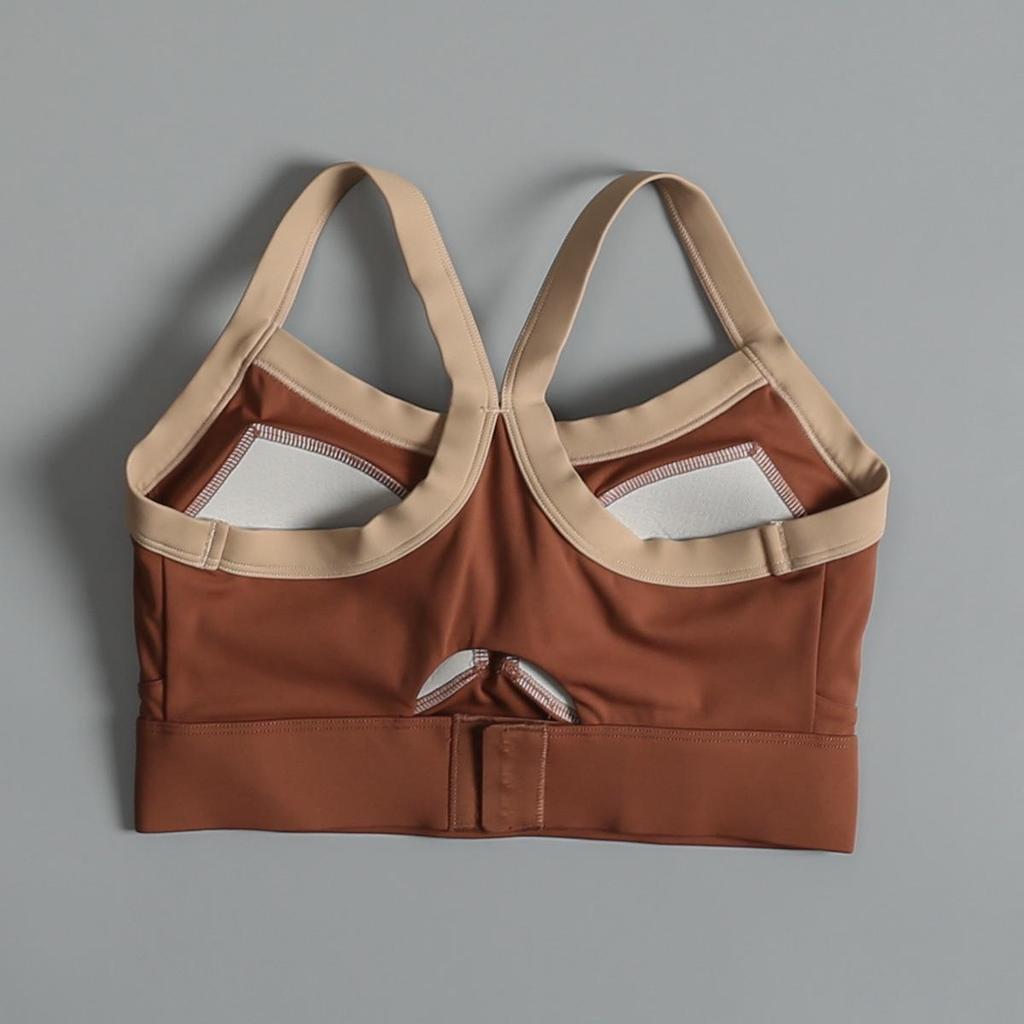 Women's Shockproof Sports Bra - High-Intensity Yoga and Running Vest with Beautiful Back Design
