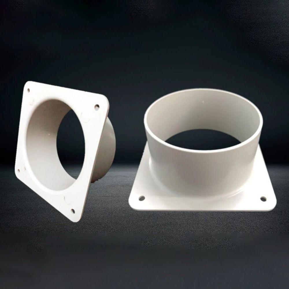 1Pcs Ducting Tools Air Outlet Adapter Flange Ventilation Pipe Durable Air Vent Duct Connector