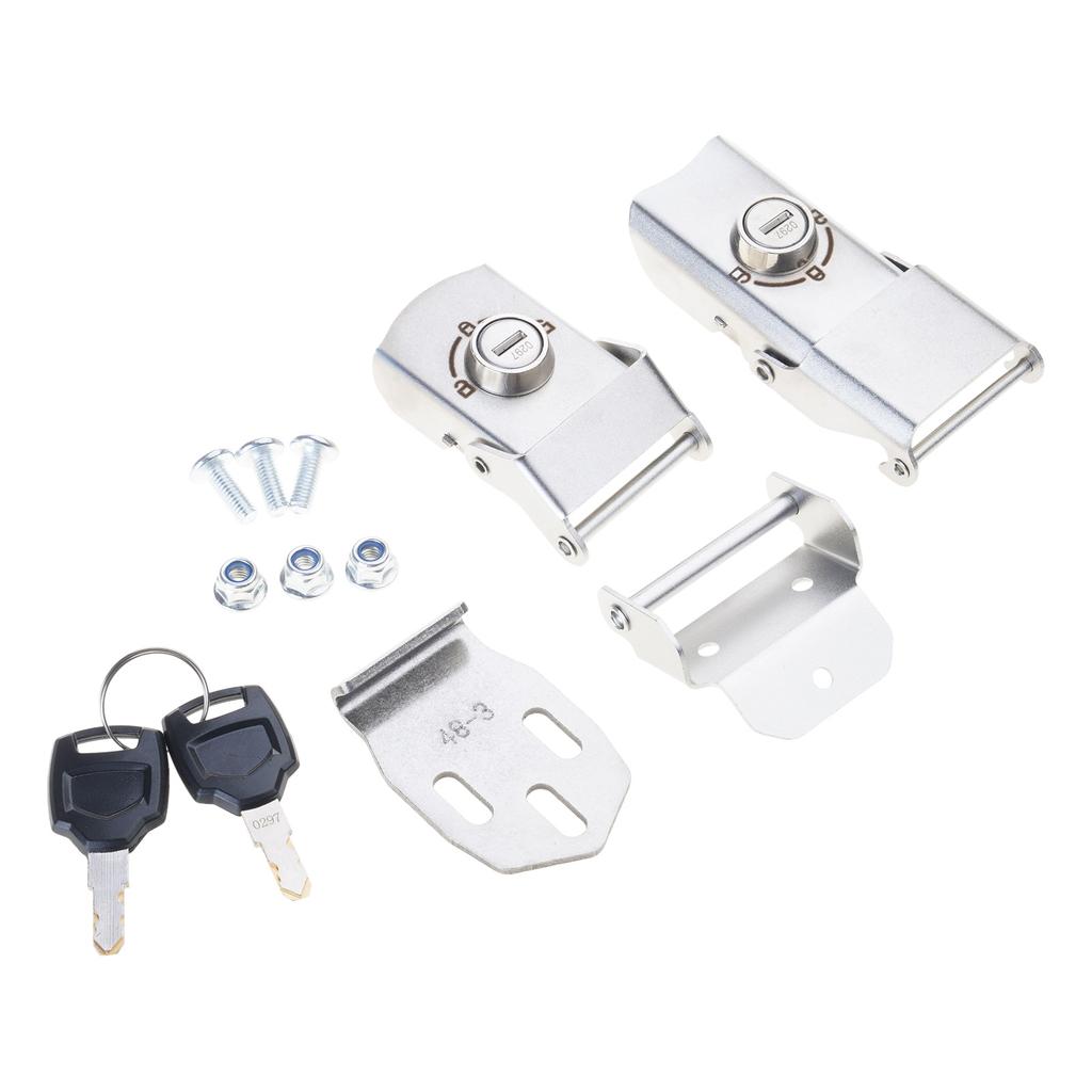 Motorbike Frame Mount Bracket Accessory Motorcycle Side Luggage Case Fasteners Replacement Luggage Case Mount Fasteners