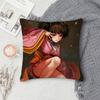 K-Kabaneri Of The Iron Fortress Double-Sided Printed Square Decorative Cushion Cover For Sofa Living Room Home Decor