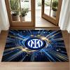 Borussia Dortmund Design Crystal Velvet Rug Soft Decorative Mat for Bedroom Entrance